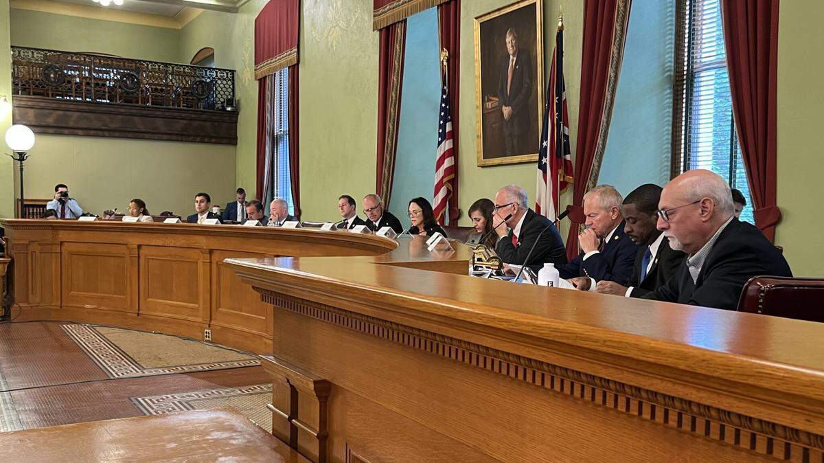 Ohio’s congressional redistricting committee meets for the first time ahead of Sept. 30 deadline.