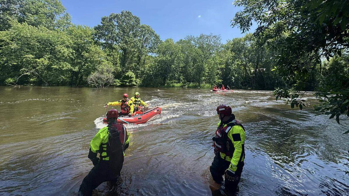 Kent Fire Department rescues more than 50 people, 8 dogs from river over the weekend. 