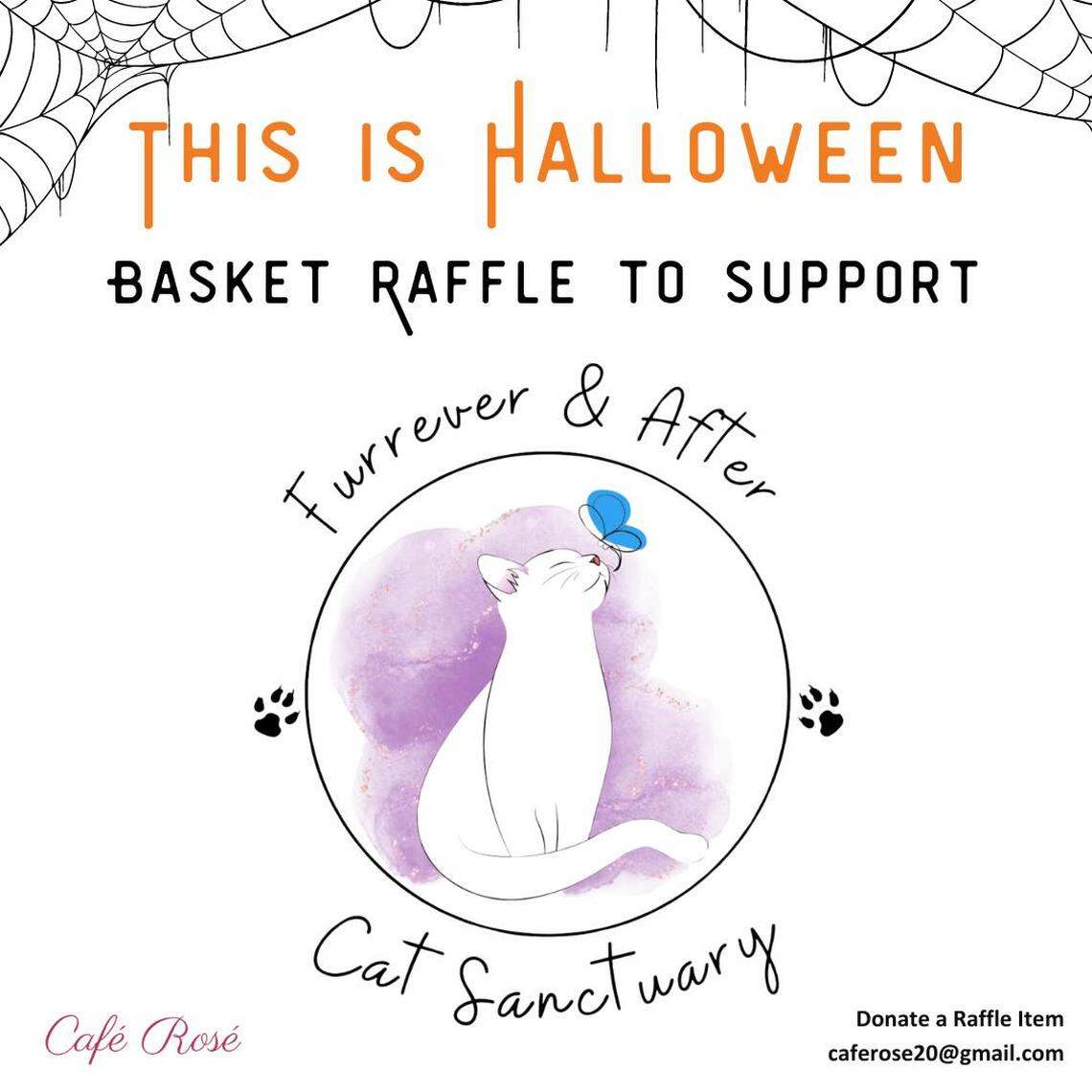 Café Rosé is hosting a pet costume contest this Sunday to help raise awareness about Furrever & After Cat Sanctuary.&nbsp;