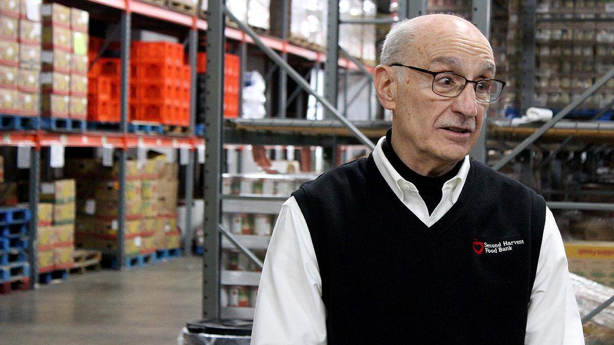 Mike Iberis, executive director of Second Harvest Food Bank of the Mahoning Valley.