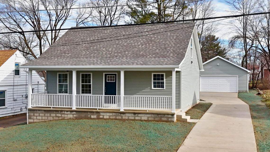 The home at 459 N Schenley Ave. is on the market in Youngstown for $155,000, according to the Youngstown Neighborhood Development Corporation.