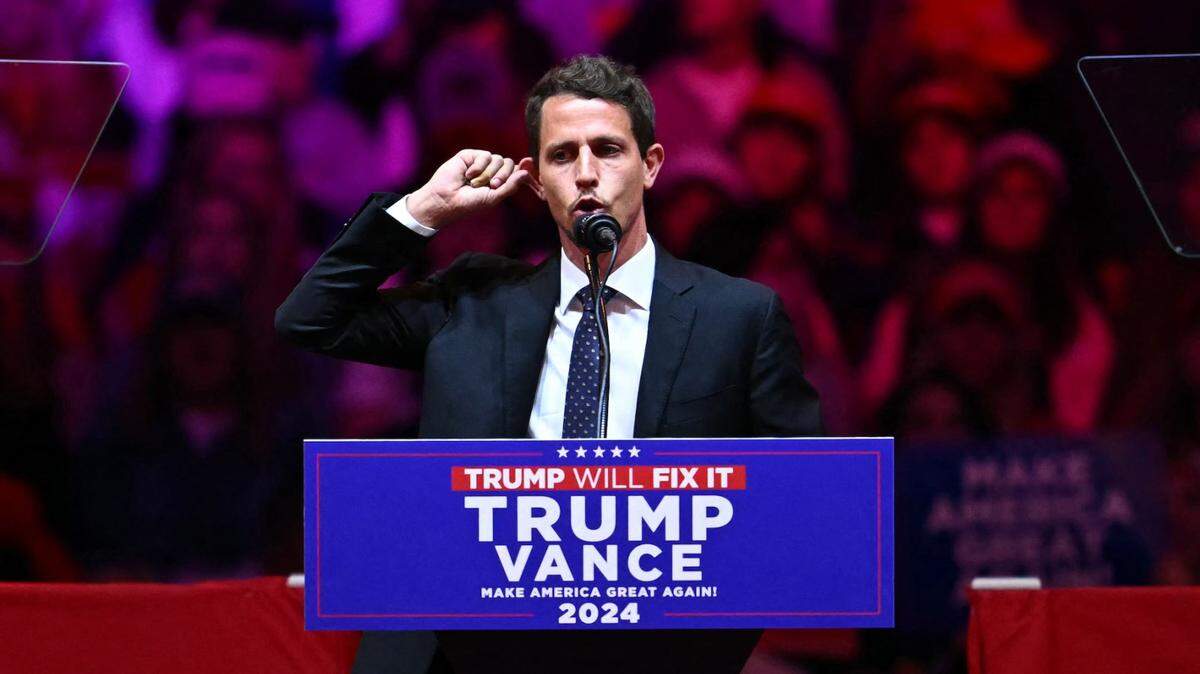 Tony Hinchcliffe, a Youngstown native and national comedian, was one of the main speakers during a Donald Trump Madison Square Garden rally on Sunday afternoon. 