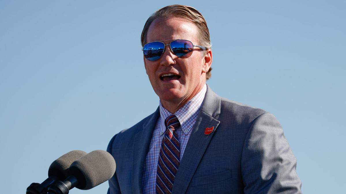 A top aide to Sen. Jon Husted, Sean Dunn, lobbied for AES and Cardinal Health amid the H.B. 6 bribery scandal, raising questions about Ohio utility and opioid ties.