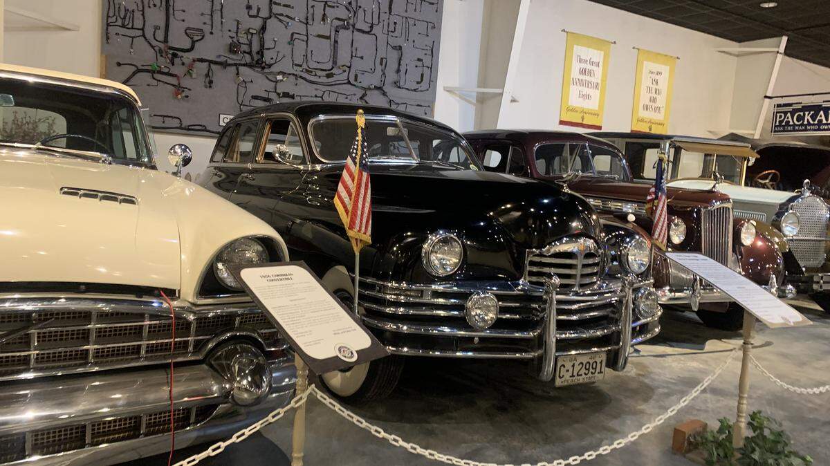 The inspiration for the on-site auto repair shop came when executive director Mary Ann Porinchak was visiting the Fountainhead Antique Auto Museum in Alaska.