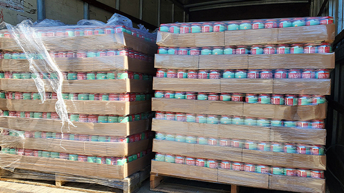Penguin City Brewing Co. delivered a shipment of beer to Wine & Beverage Merchants in Weirton, W.Va. (Contributed photo)