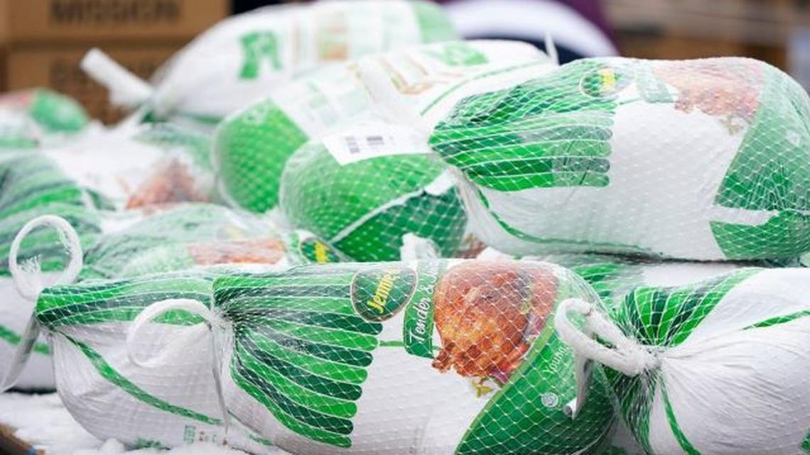 Industry experts don’t expect a shortage of Thanksgiving turkeys this year, although smaller birds may be harder to find. Buyers can also expect higher prices. (David Zalubowski | AP Photo)