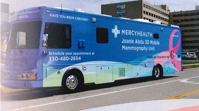 Mobile mammography van visits Mahoning Valley area locations throughout October