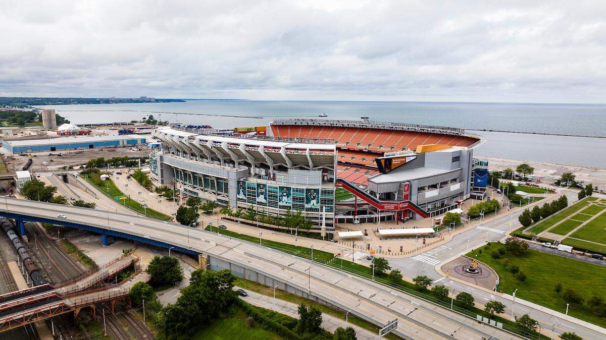 Cleveland Browns Stadium on September 8, 2023.