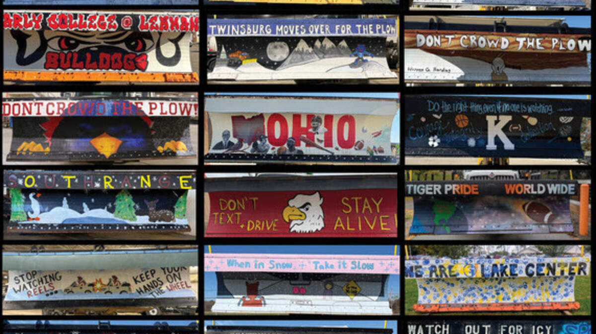 The popular program invites local schools and community groups to showcase their creativity by painting one of ODOT’s snowplows.