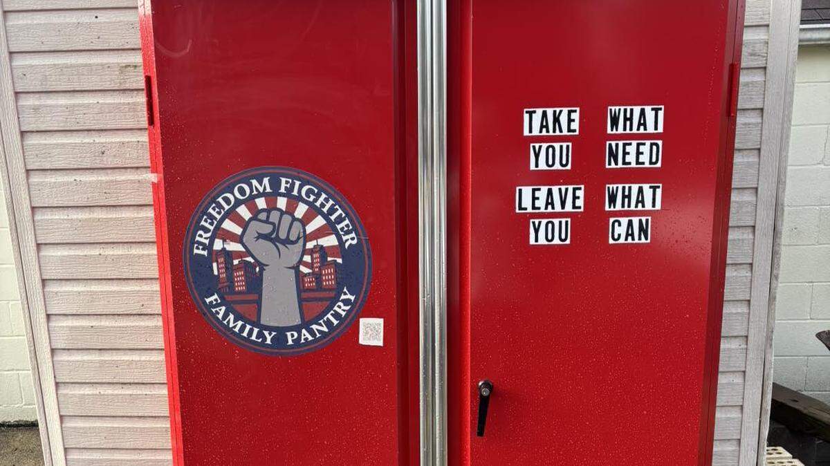 A community-operated pantry in Youngstown at 854 Wilson Ave now provides nonperishable food, clothing and resource referrals 24/7, no questions asked.