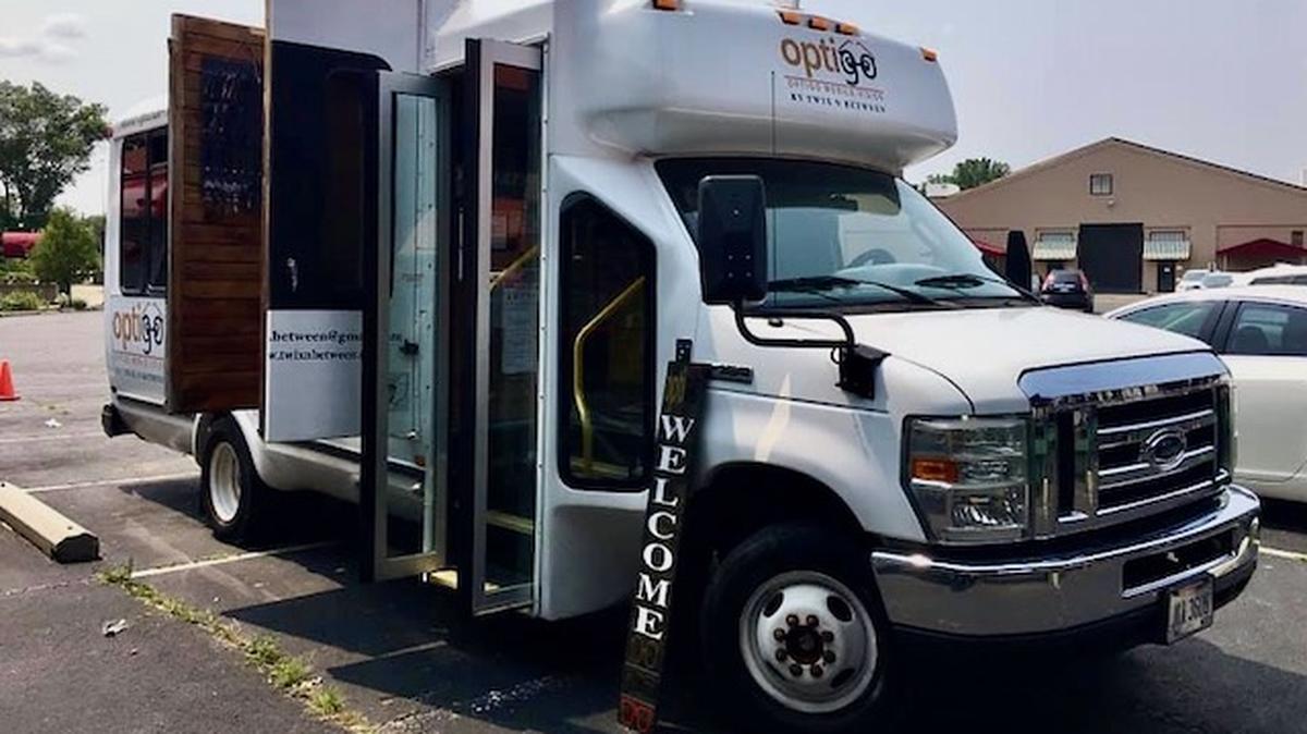 The Mobile Market Initiative is looking to purchase a bus similar to this Optigo Bus model with only a door in the back. (Photo provided)
