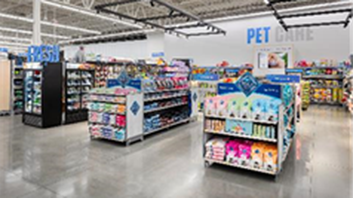 The Salem Walmart was recently rennovated to include “community centric” features