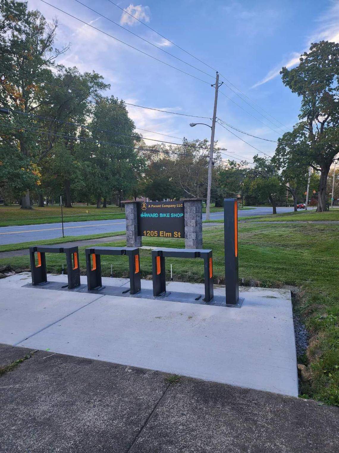YoGo BikeShare launches April 13 at the Youngstown Flea, making 30 rental e-bikes available to residents and visitors while they commute. One of the docking stations is located at CycWard Bike Shop at 1205 Elm St. in Youngstown. 