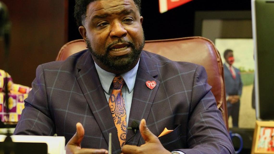  Youngstown Mayor Jamael Tito Brown, candidate for reelection. (William D, Lewis | Mahoning Matters)