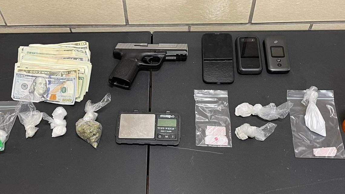 New Castle Police recovered illegal narcotics, including suspected heroin, cocaine, fentanyl and marijuana. 