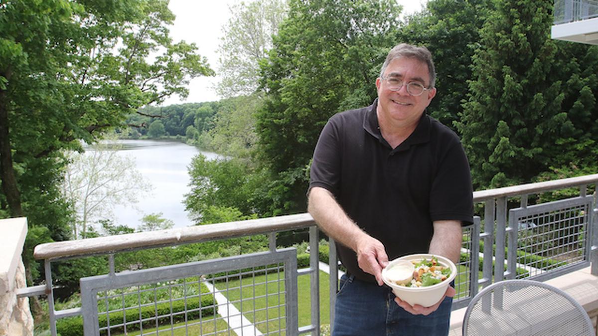 Jack Kravitz is longtime owner of Kravitz Delicatessen, which celebrated its 50th anniversary on Belmont Avenue last year. Mill Creek MetroParks offered the space for Garden Cafe by Kravitz about five years ago with the mission to bring more diverse groups of people and families to the park. (Robert K. Yosay | Mahoning Matters)