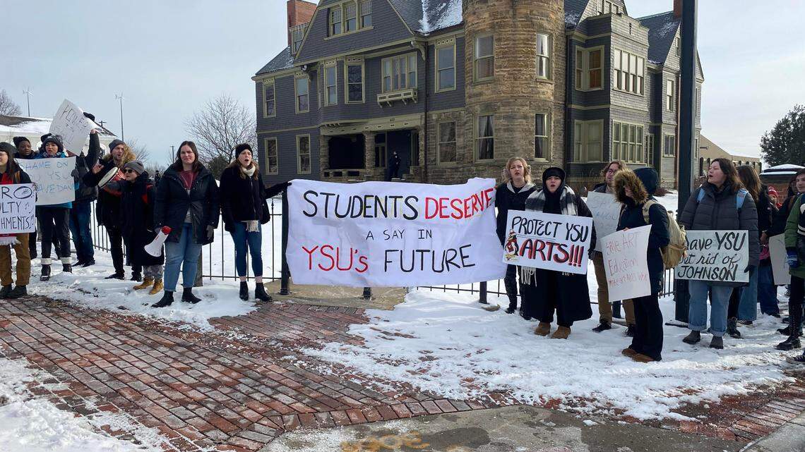 YSU student protest