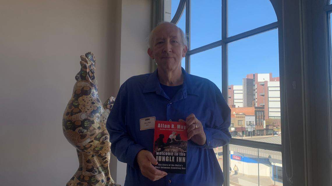 The Youngstown Press Club hosted true crime author Allan R. May, an organized crime historian and expert on northeast Ohio crime. 