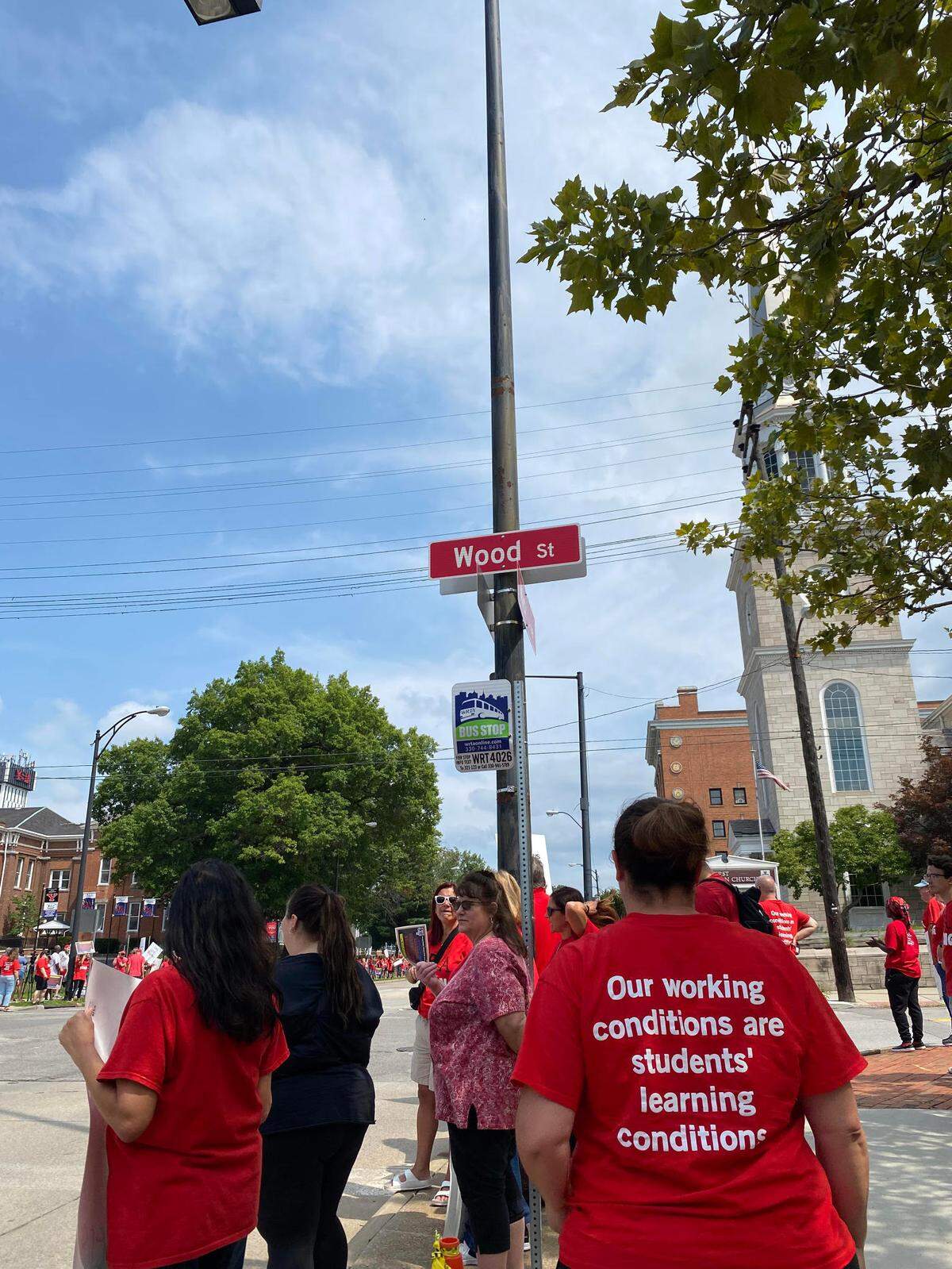 Youngstown teachers rally