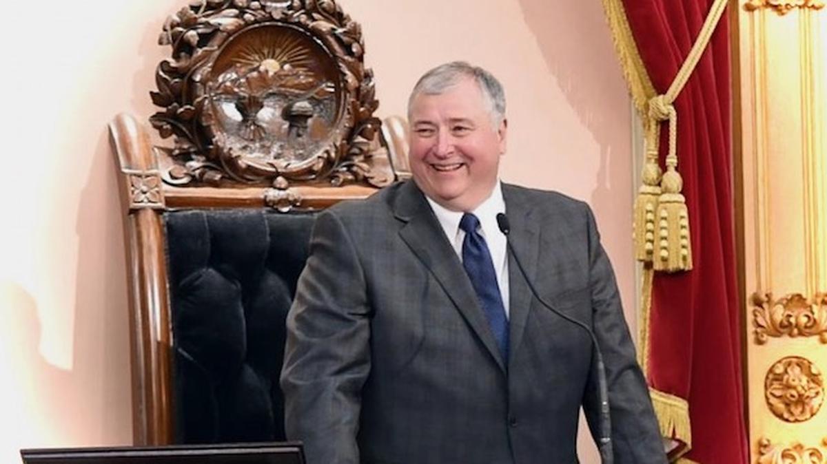 A bill to repeal Ohio’s nuclear bailout law has languished for more than a month so far. Lawmakers filed repeal bills soon after the arrest of former speaker state Rep. Larry Householder (R-Glenford) and others in July. (Image courtesy of the Ohio House of Representatives)