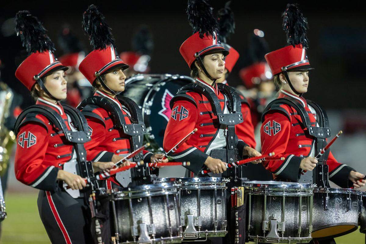Canfield marching band
