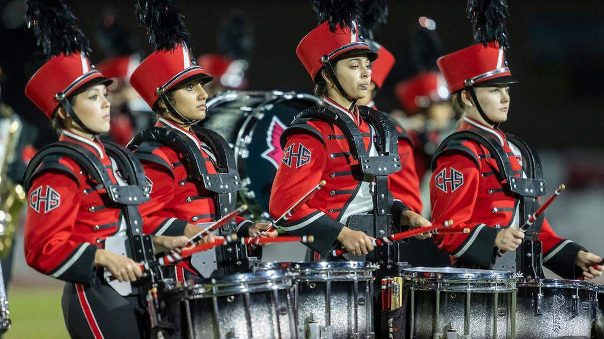 Canfield marching band
