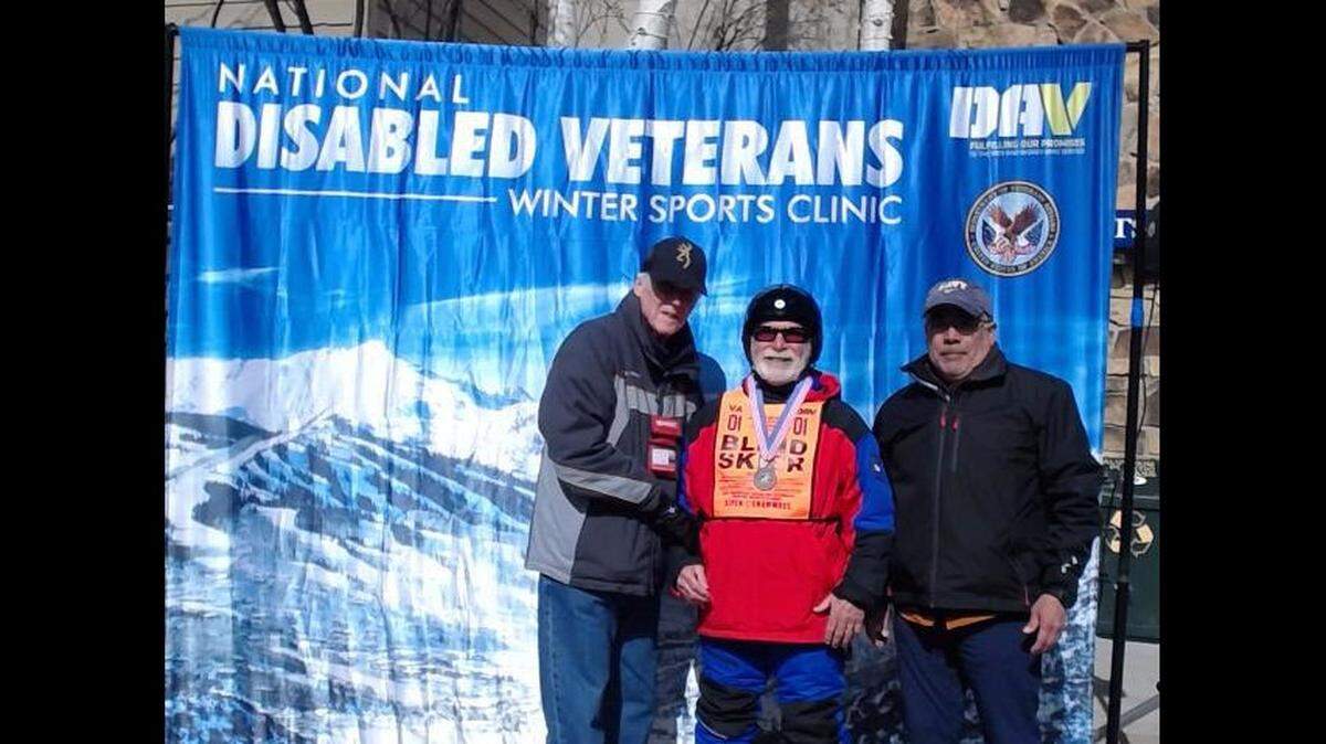 A local Notheast Ohio Veteran will participate in the 39th National Disabled Veterans Winter Sports Clinic (NDVWSC), March 31–April 5 in Aspen-Snowmass, Colorado. John Albrecht (center), of North Canton, served in the United States Army.