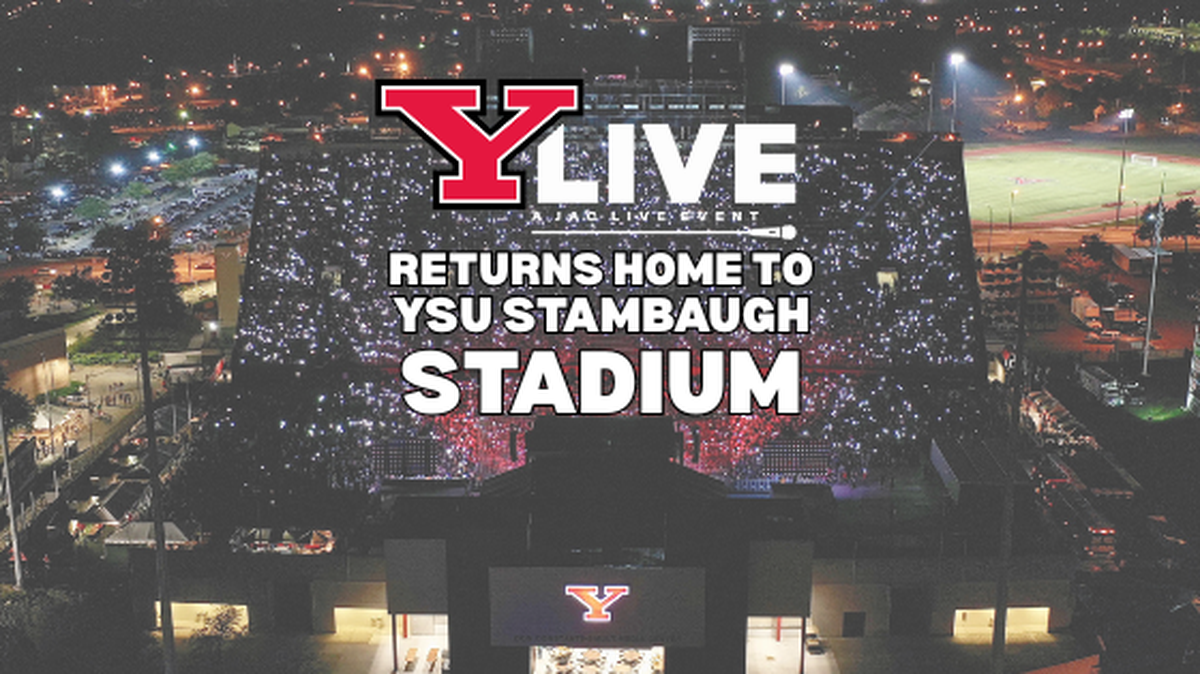 Y-LIVE 2026 is returning to Stambaugh Stadium at YSU, a two-night summer celebration with yet-to-be-announced artists.