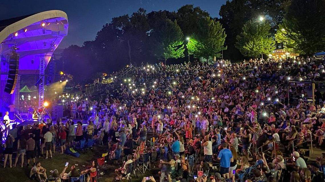 River Rock at the Amp