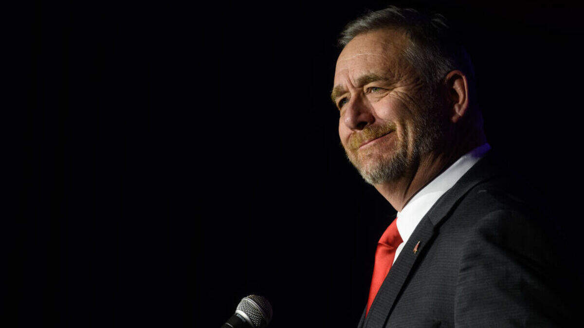 COLUMBUS, OH - NOVEMBER 06: Republican candidate Dave Yost gives his victory speech after winning the Ohio Attorney General race on November 6, 2018 at the Ohio Republican Party’s election night party at the Sheraton Capitol Square in Columbus, Ohio. (Photo by Justin Merriman/Getty Images)