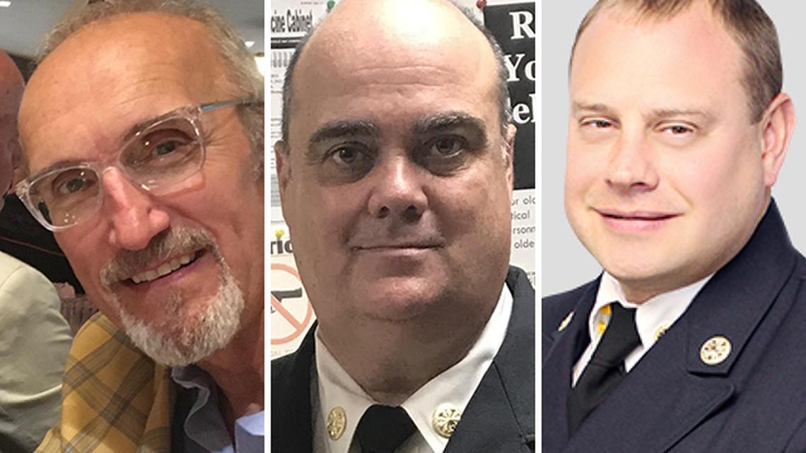 From left to right: Mark Pitzer, Joe Lane and Tom Lambert