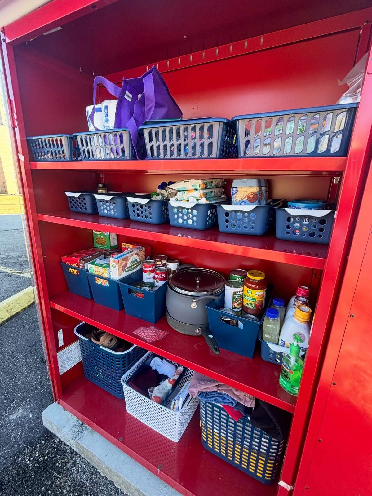 The first Freedom Fighter Family Pantry launched at the end of February at Thrive Mahoning Valley.