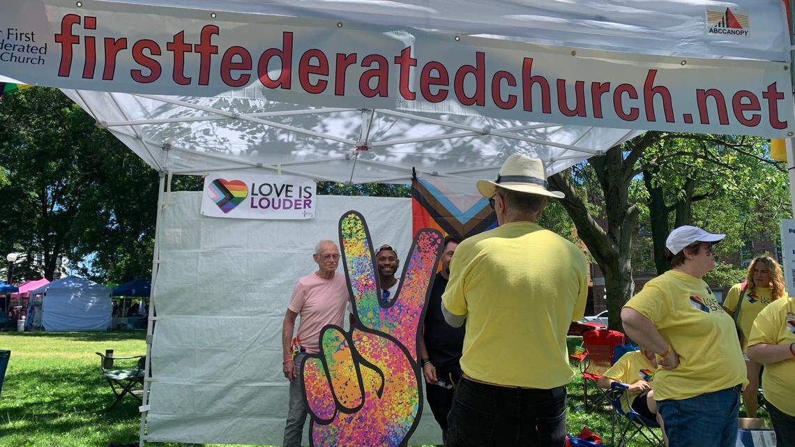 Jack Acri is the pastor of First Federated Church in North Jackson. He said the church has a history of activism dating back to when it was founded.