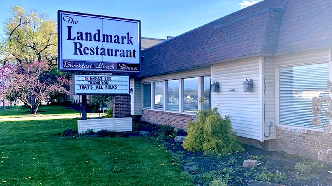 Landmark Restaurant in Boardman closed in March after operating for 18 years. Hermitage-based Combine Bros. is opening in the spot formerly occupied by Landmark. (Jess Hardin | Mahoning Matters)
