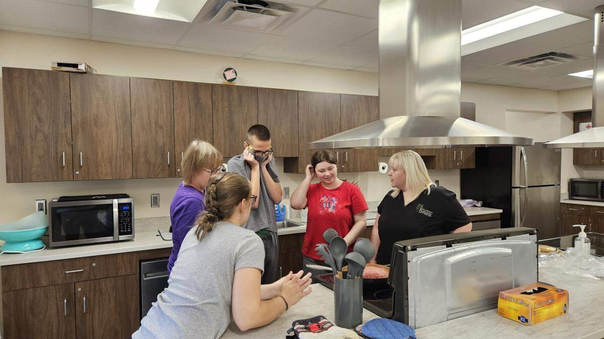 The life skills lab in the Rich Center on YSU’s campus
