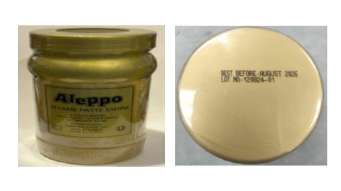 The Food & Drug Administration (FDA) has announced the recall of hundreds of cases of sesame paste sold in Pennsylvania and Ohio, as well as 18 other states. 