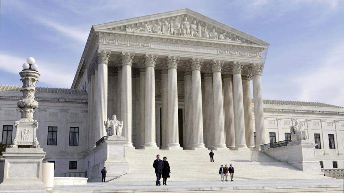 FILE - This photo shows the U.S. Supreme Court Building, Wednesday, Jan. 25, 2012 in Washington. A draft opinion circulated among Supreme Court justices suggests that a majority of high court has thrown support behind overturning the 1973 case Roe v. Wade that legalized abortion nationwide, according to a report published Monday night, May 2, 2022 in Politico.