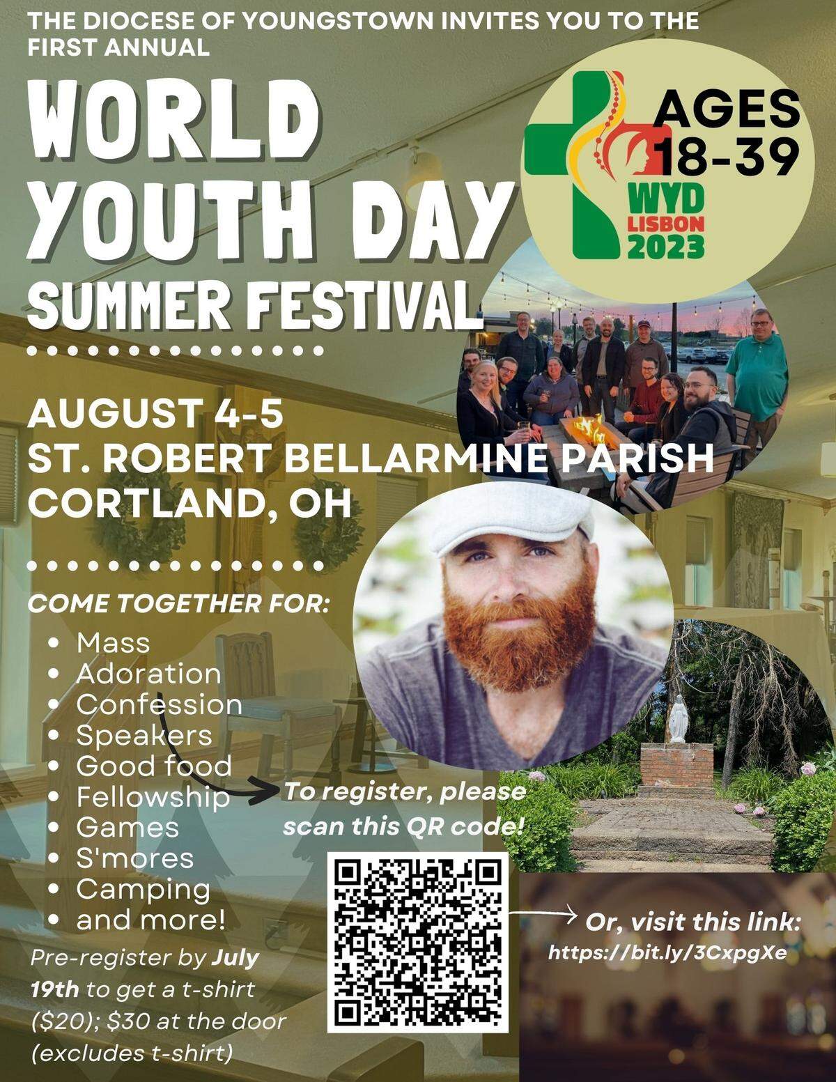 This weekend, young adults from ages 18 to 39 are attending the dioceesan celebration of “World Youth Day.”