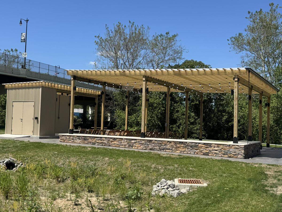 In Niles, city leaders celebrated the completion of Riverside Park, an initiative to enhance downtown economic development and promote water recreation.
