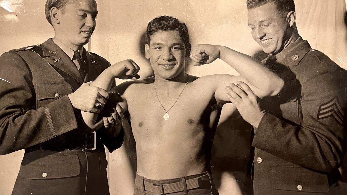 Leonard Nicholas Mancini in 1942