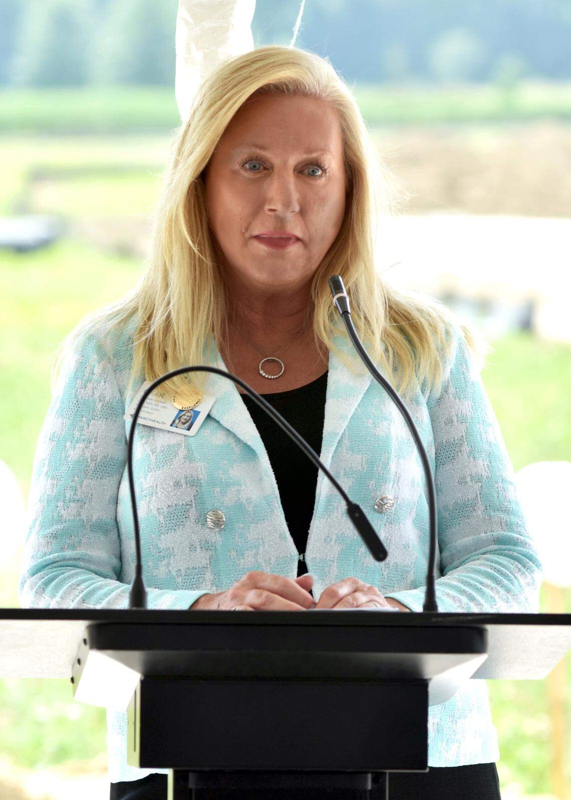 Charlotte Gardiner, president of Mercy Health’s St. Joseph Warren Hospital.