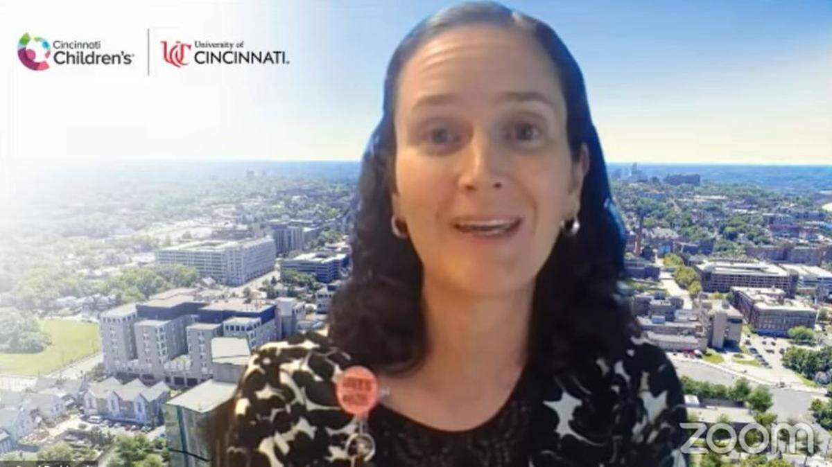 Dr. Mary Carol Burkhardt works as associate division director for Primary Care at Cincinnati Children’s Hospital. 
