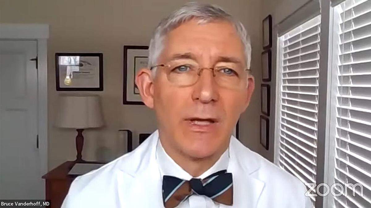 Dr. Bruce Vanderhoff, Ohio Department of Health director, gives an update on COVID-19 in the state on Feb. 4.