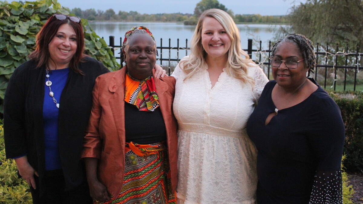 The 2023 Gems of the Valley honorees are (left to right) Meghan DeGregory, Allison Smith, Jennifer Evans, Dee Traylor and Lynn Anderson (not pictured).