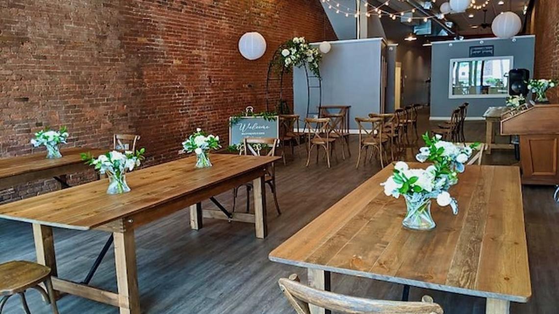 Before the COVID-19 pandemic, Concept Studio hosted both private and community events, like monthly vegan bazaars and seasonal pop up shops. Pre-pandemic, the space could seat 70 people for a dinner-style event or 110 people for a cocktail-style reception.  (Photo provided)