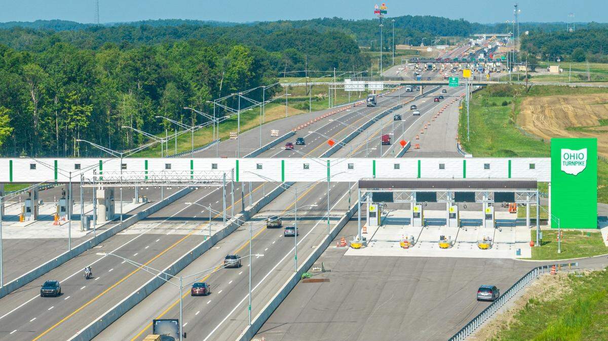 New Ohio Turnpike toll rate schedules to begin in January 2026.