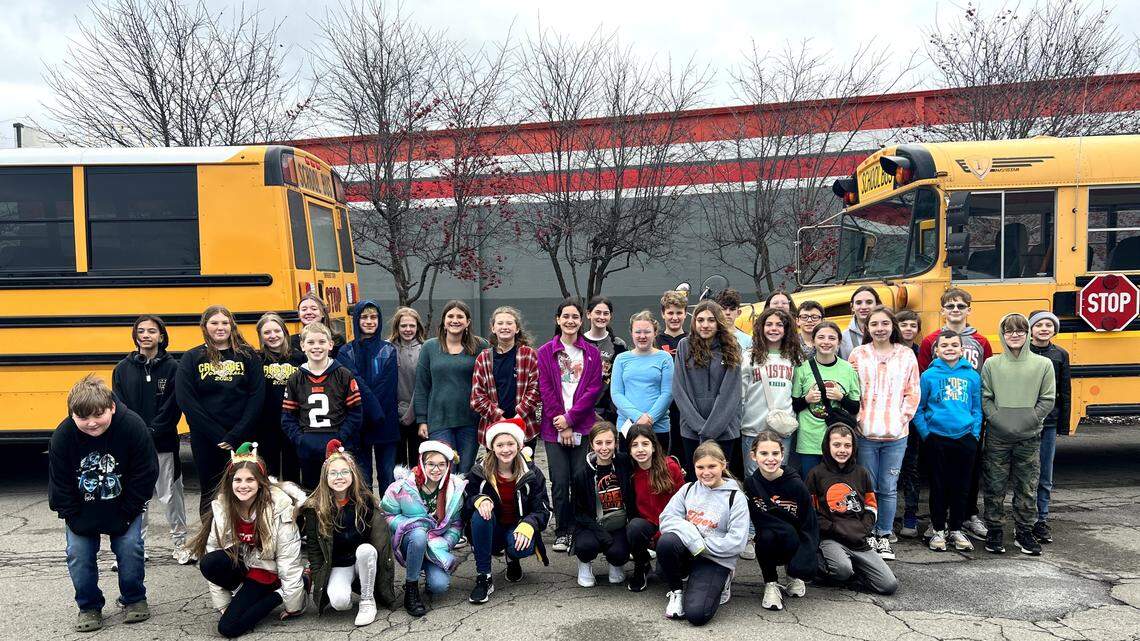 This year, Crestview Local and Springfield Local students collected approximately 700 gifts which will be donated to the community.