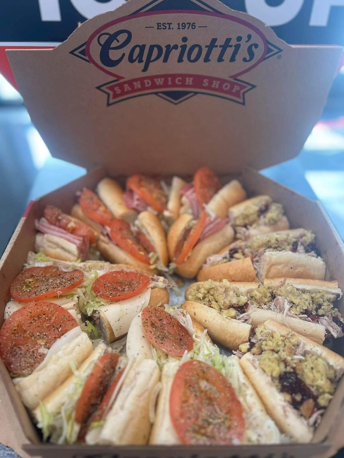 Order cheese steaks, subs and more at Capriotti’s Sandwich Shop at 6442 S Raccoon Road Suite B in Canfield.