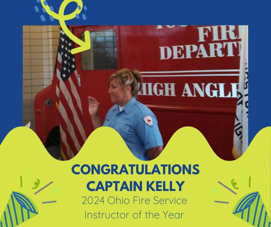 Capt. Courtney Kelly is a firefighter and paramedic in the city of Youngstown with family ties to helping her community. She’s just received the 2024 Ohio Fire Service Instructor of the Year award for teaching the next generation of firefighters at Choffin Career and Technical Center.