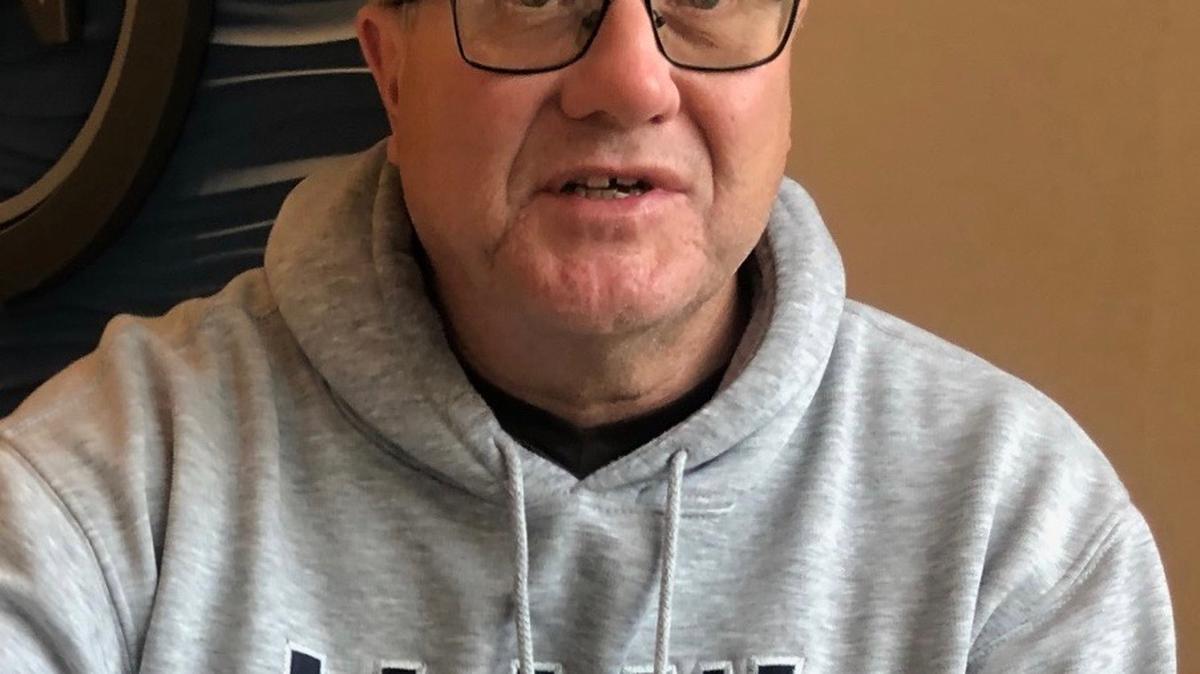 UAW Local 1112 President Tim O'Hara speaks with Mahoning Matters this morning as he awaits the start of the UAW National General Motors Council  Meeting in Detroit after which details of the tentative strike settlement could be released. Photo by Jess Hardin